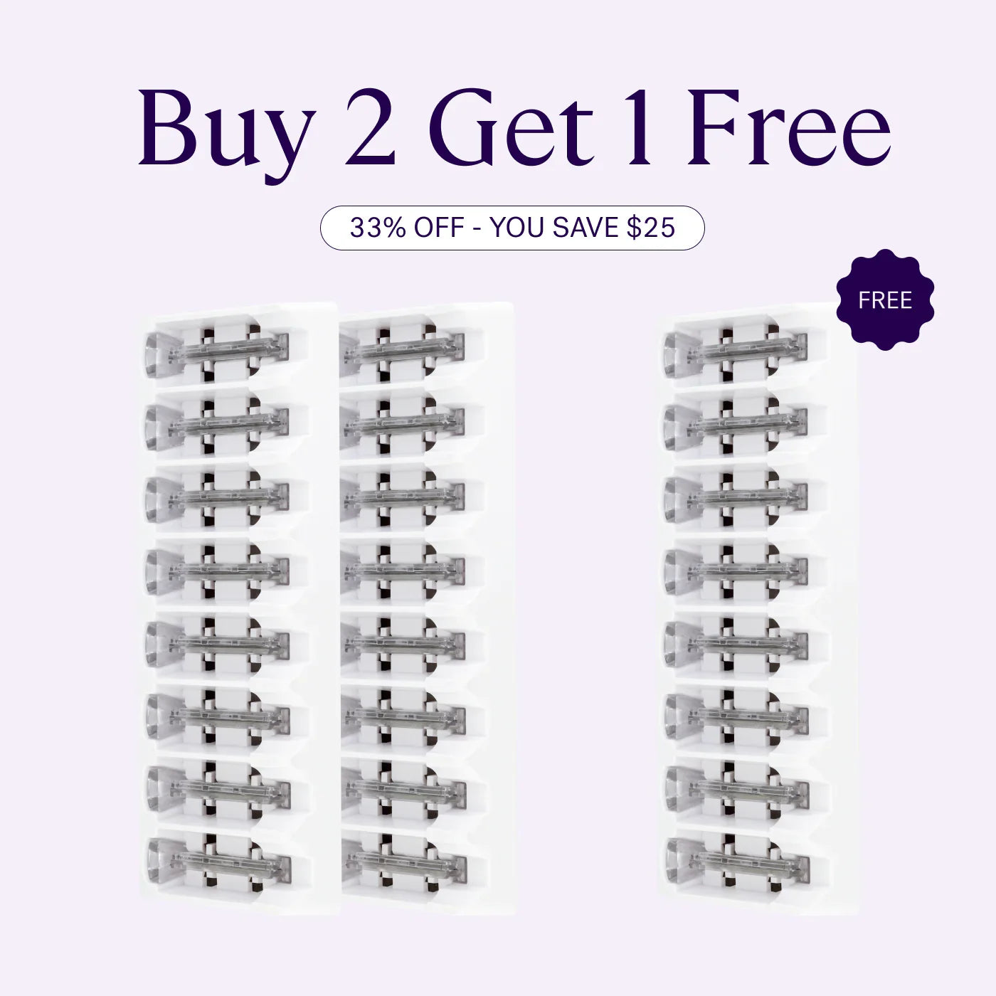 Sonicsmooth Refill Blades BOGO
