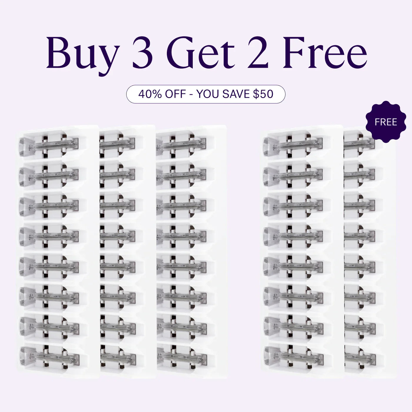 Sonicsmooth Refill Blades BOGO